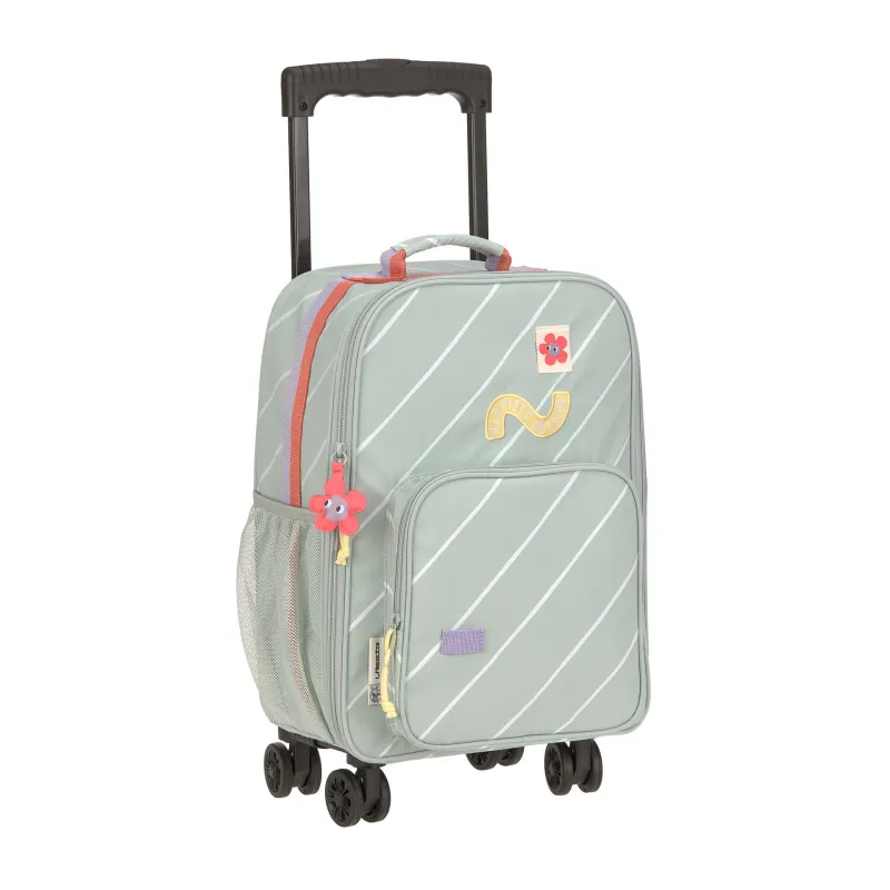 Lässig Kinderkoffer - trolley, Happy Trails, bloem