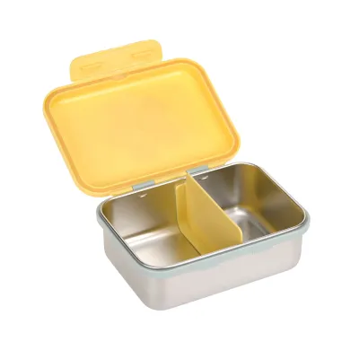 Lässig Kinderlunchbox - roestvrijstalen lunchbox, Happy Trails bloem