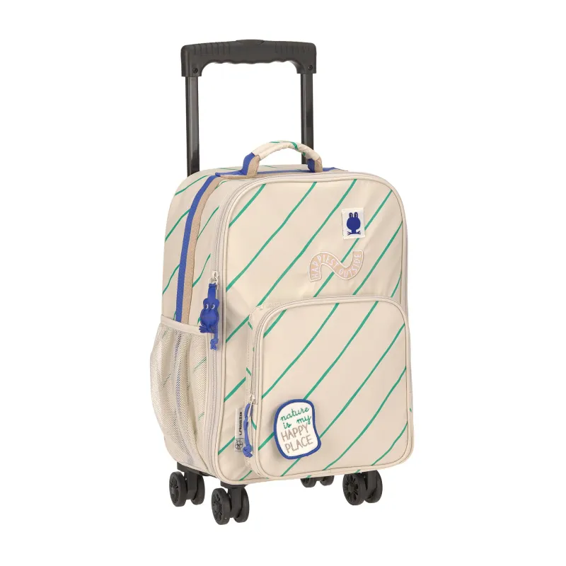 Kinderkoffer - trolley, Happy Trails, kikker