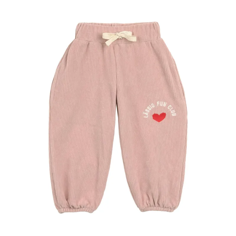 Lässig Lange broek met hart