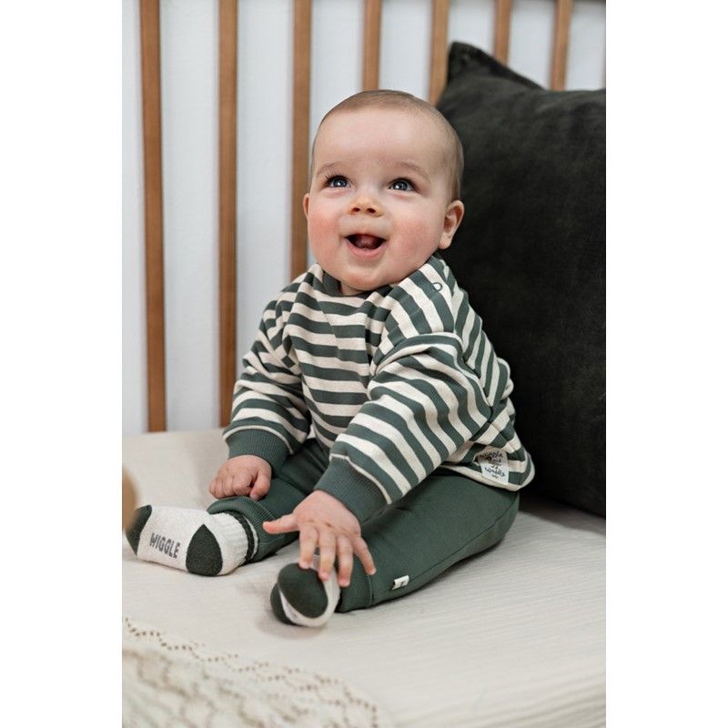 Feetje Sweater streep oversized - Wiggle and Waddle