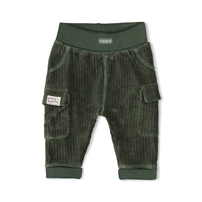 Feetje Broek velours rib - Wiggle and Waddle