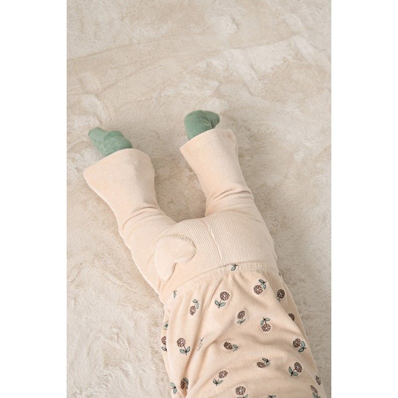 Feetje Flare broek velours rib - Lucky Bloombird