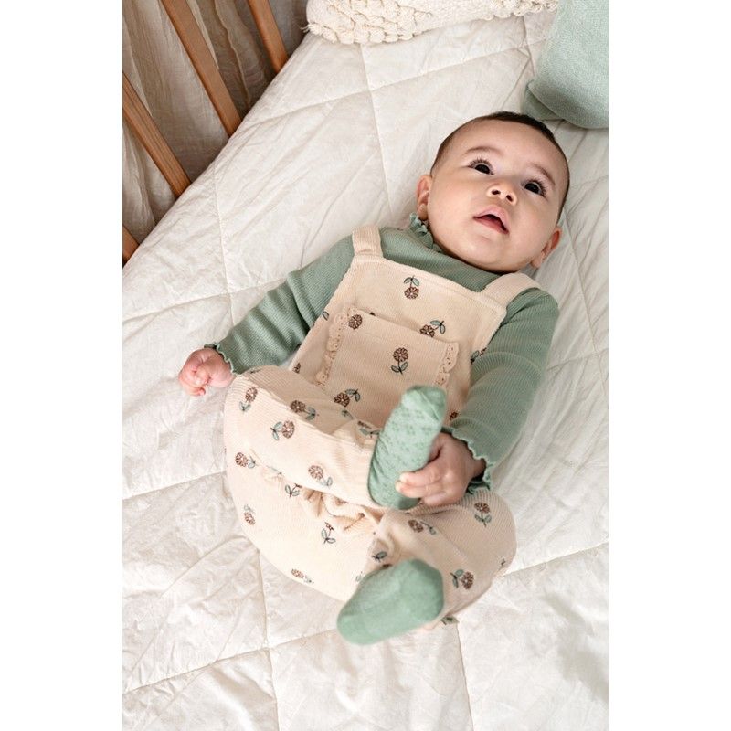 Feetje Longsleeve pointelle rib - Lucky Bloombird