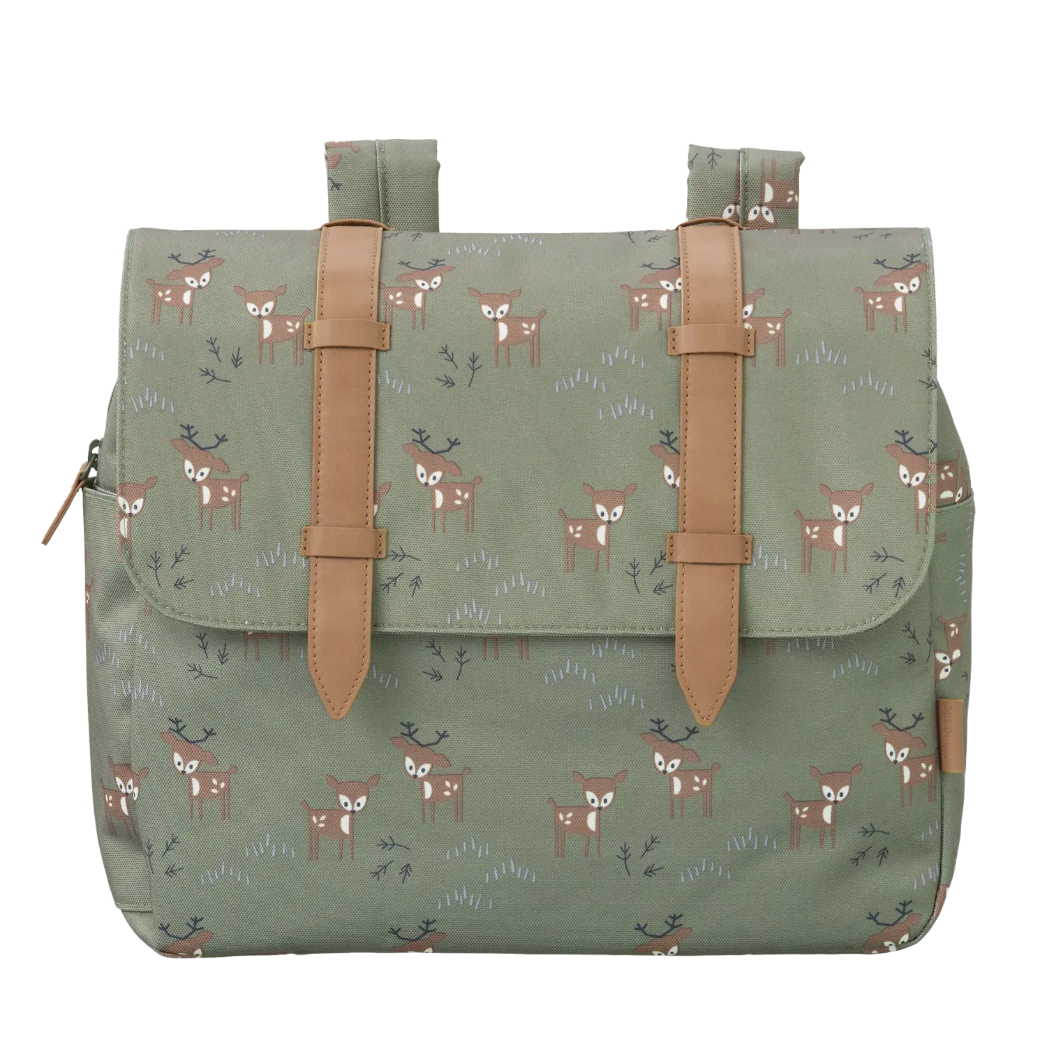 Fresk Boekentas Deer olive