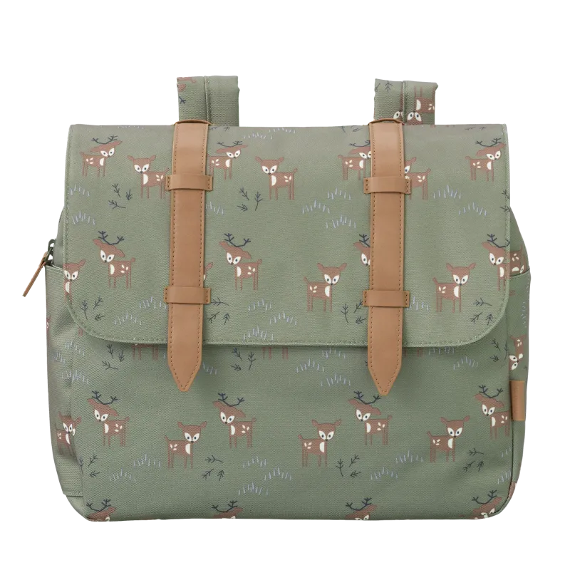 Fresk Boekentas Deer olive