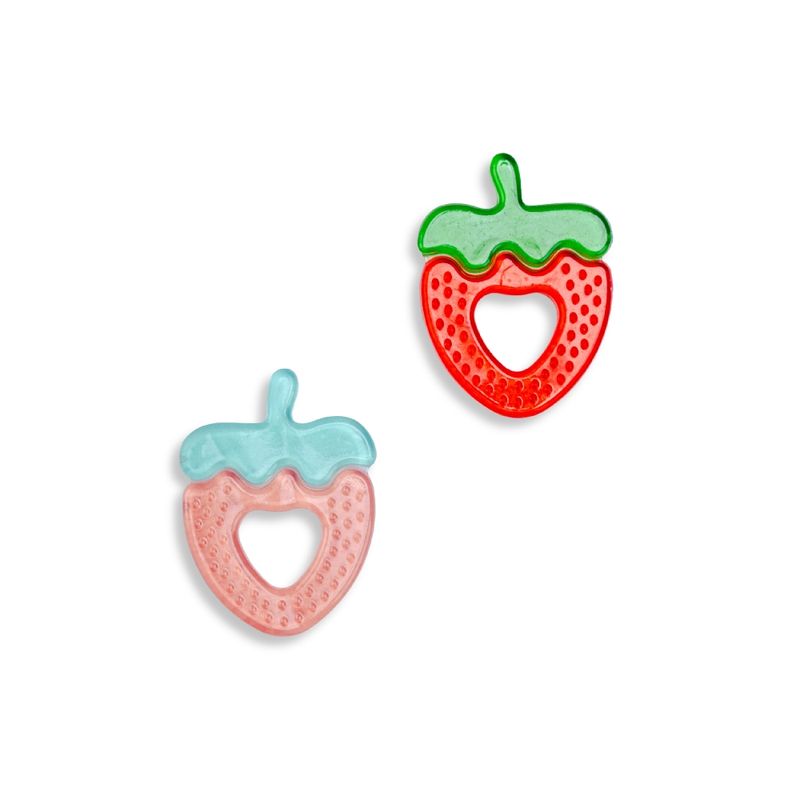 Bo Jungle Water Teether Strawberry 2 stuks