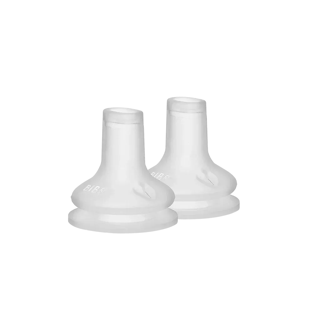 Bibs Flesnippel van siliconen (2 stuks)