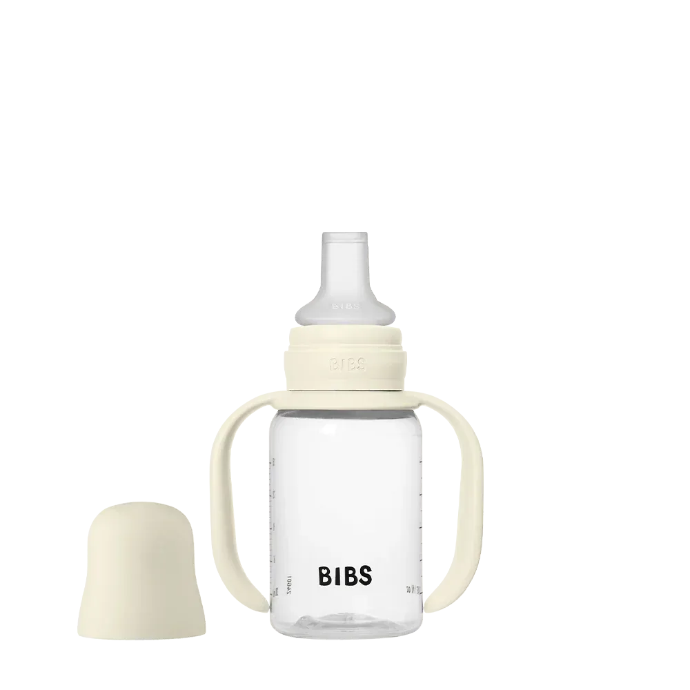 Bibs Siliconen drinktuit voor babyflesje 150 ml - Ivoor - Sage