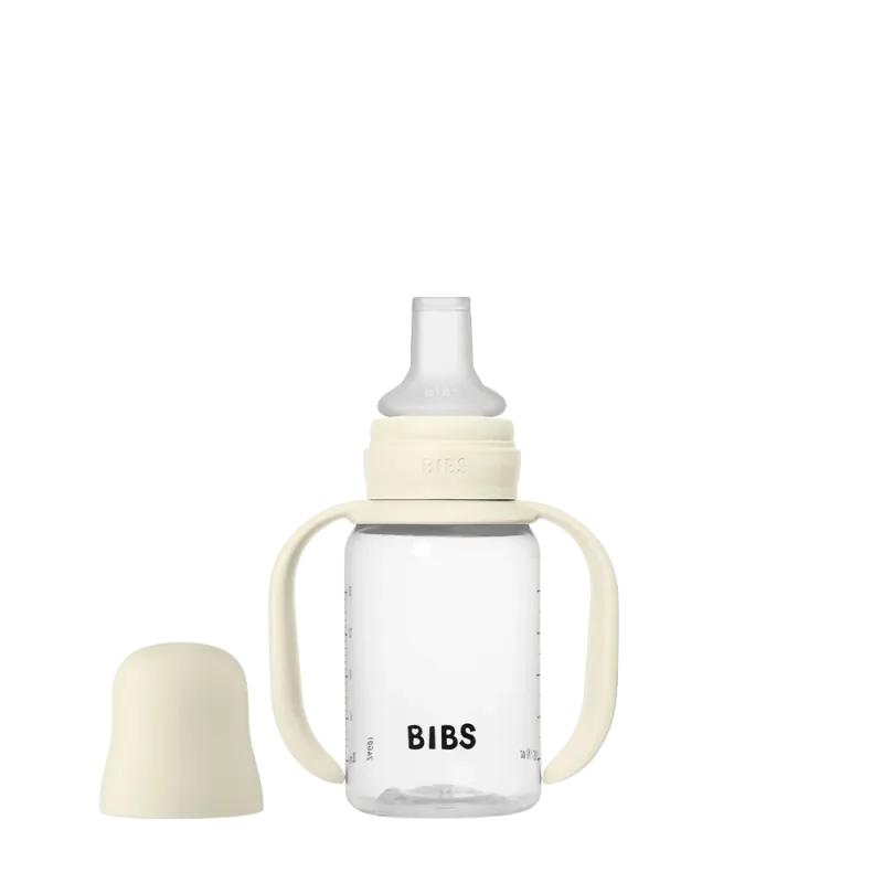 Bibs Siliconen drinktuit voor babyflesje 150 ml - Ivoor - Sage
