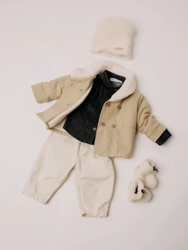 Bamboom Kino-broek - WARM WHITE 345