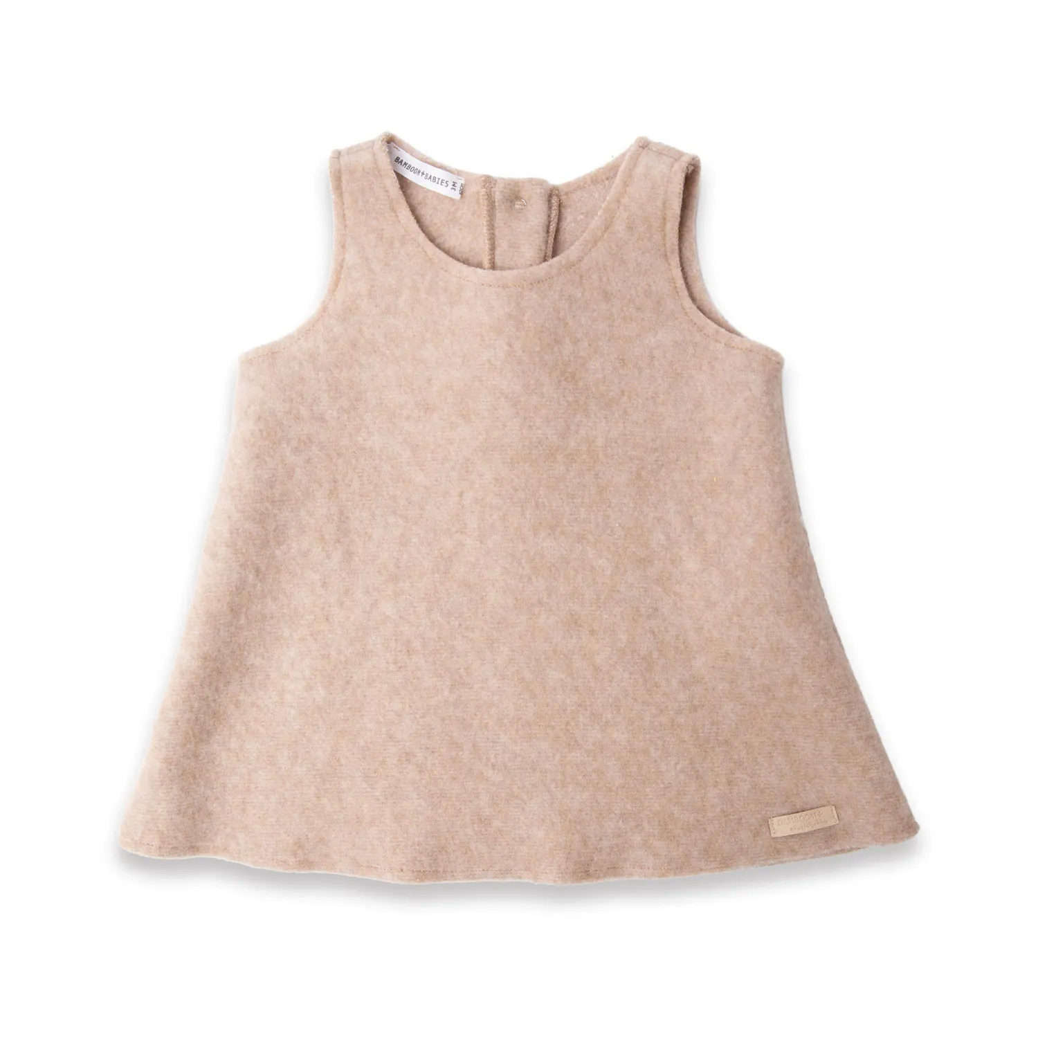 Bamboom Meisjesjurk - MELANGE SAND 181