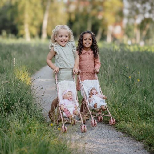 LD Essentials Poppenbuggy – Meerkleurig – Essentials – White Meadows