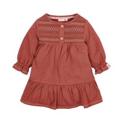 LD Safari Friends Jurk lange mouwen Roze