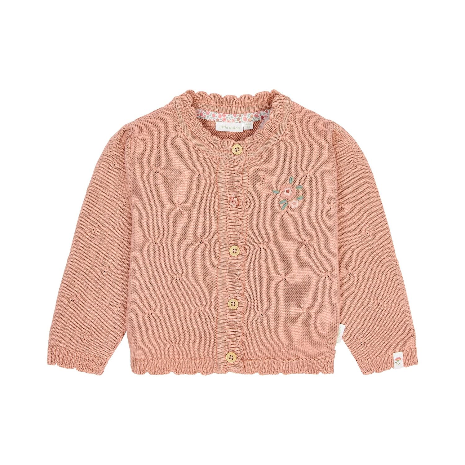 LD Safari Friends Gebreid Vest Roze