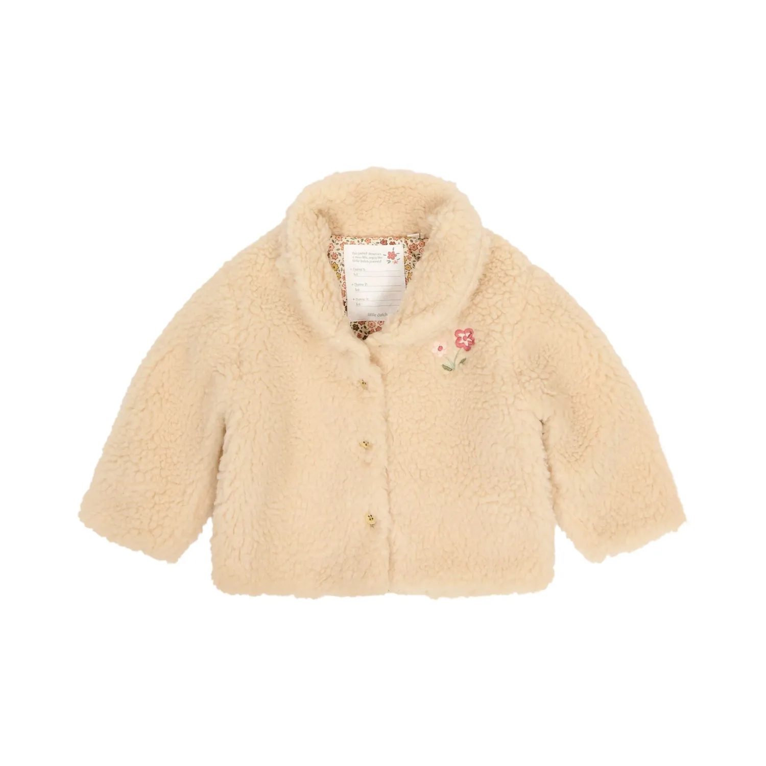 LD Safari Friends Teddy Vest Beige