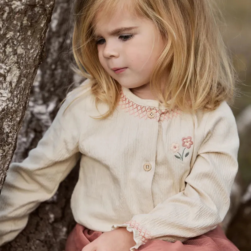 LD Safari Friends Blouse lange mouwen Beige