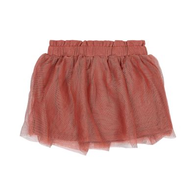 LD Safari Friends Tule Rok Roze