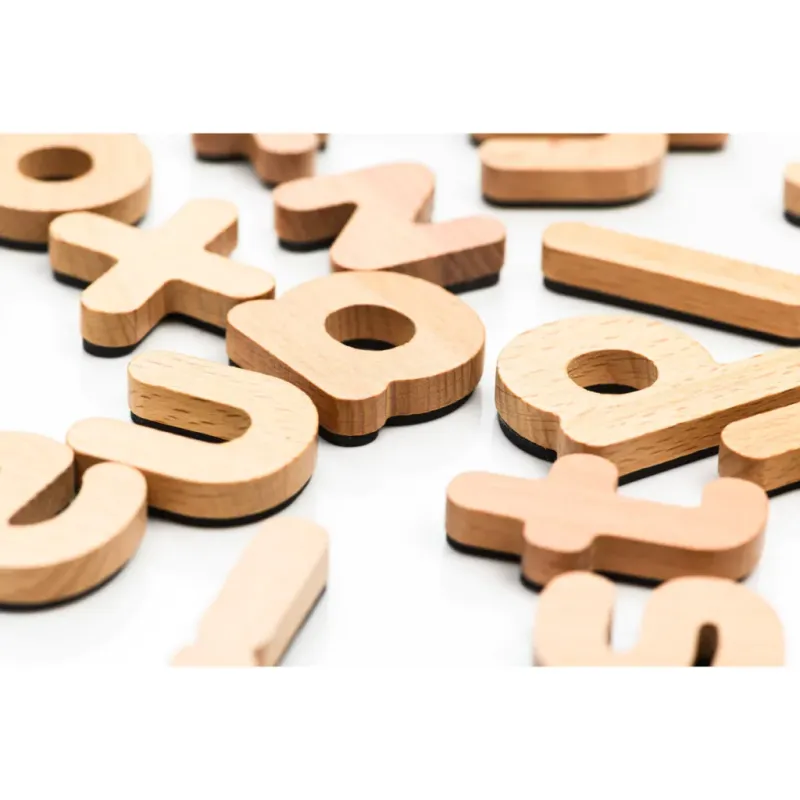 Magnetisch Houten Alfabet
