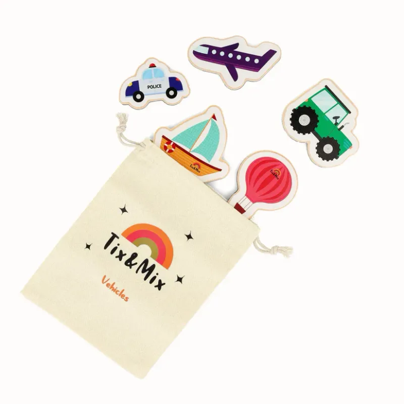 Tix&amp;Mix Magnetic Set Vehicles