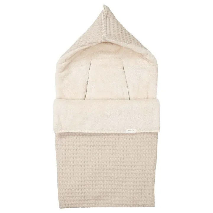 Koeka Voetenzak 0+ 3/5 punts wafel teddy Oslo sand
