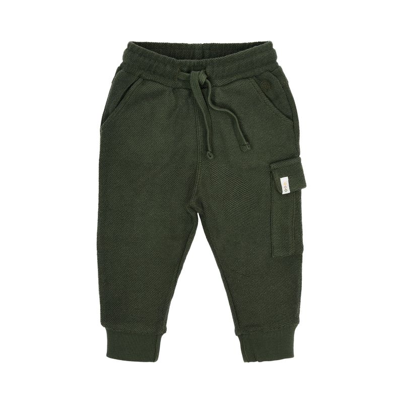 LD Safari Friends Cargo Broek Groen Sweatstof