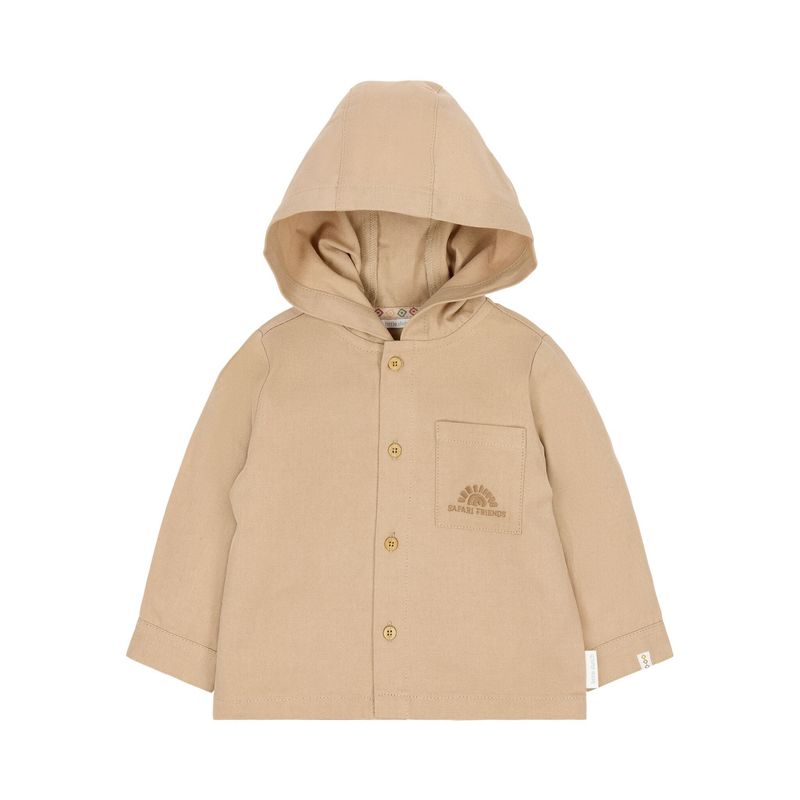 LD Safari Friends Overshirt Beige met Capuchon