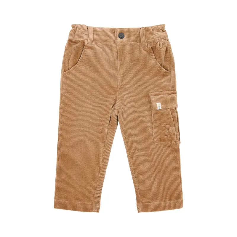 LD Safari Friends Cargo Broek Corduroy Bruin
