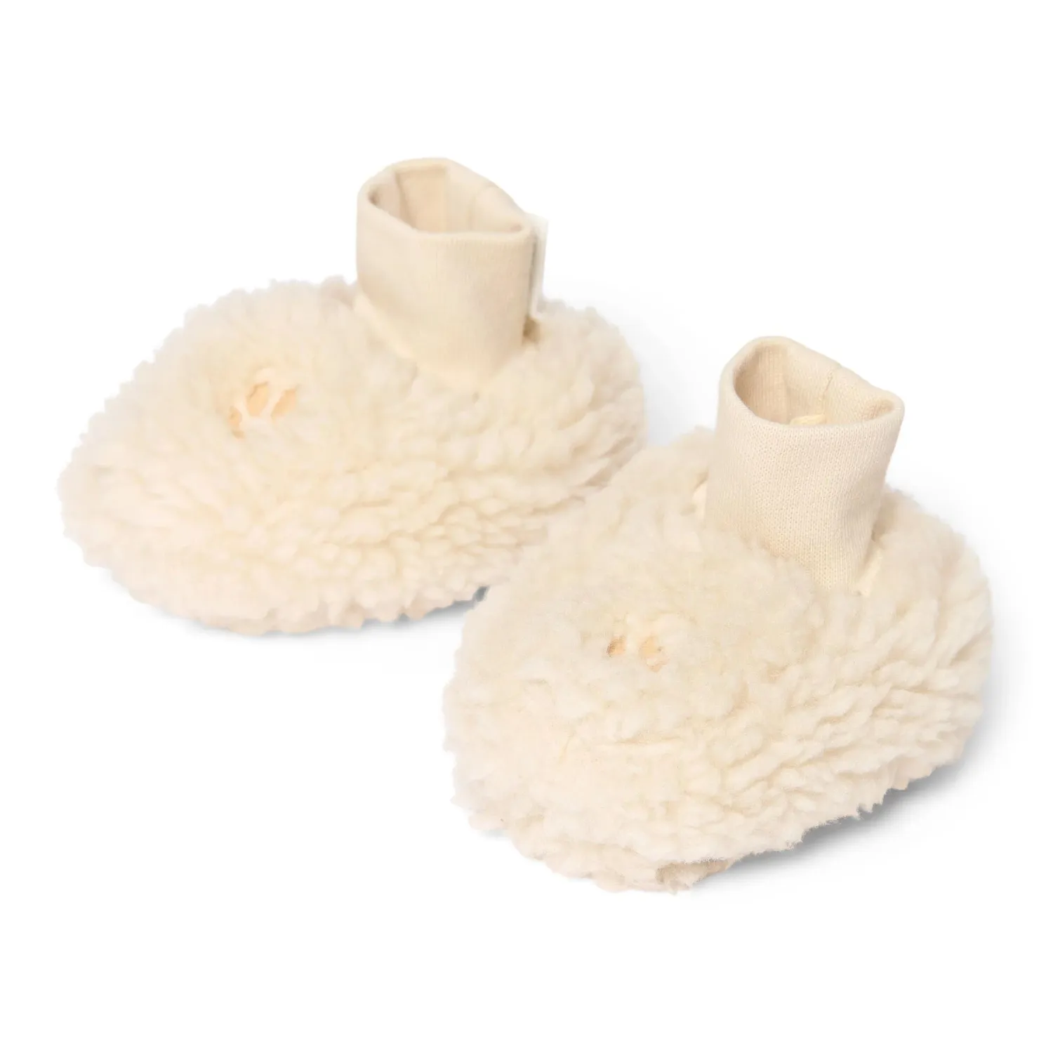 Safari Friends Teddy baby Slofjes Zand Pootjesprint Size 2, 3-9maand