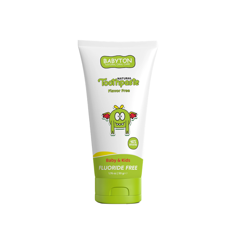 Tandpasta Baby &amp; Kind Fluoridevrij | Zonder Smaak (50g)