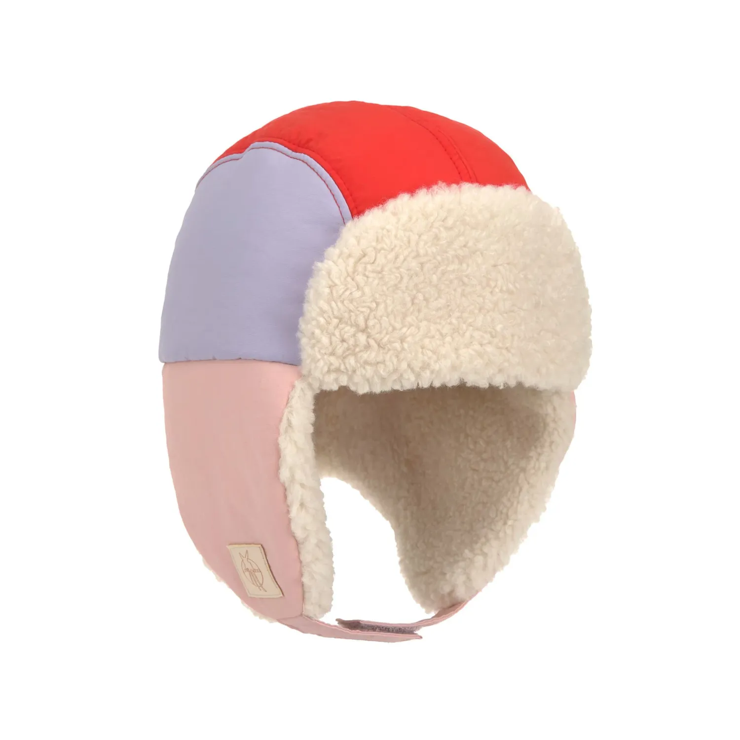 Lässig Teddy wintermuts - Hart, roze rook  Size 48-52