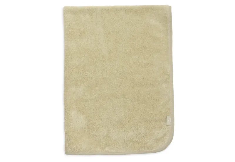 Jollein Deken - Basic Sherpa/Jersey Soft Matcha 75 x 100