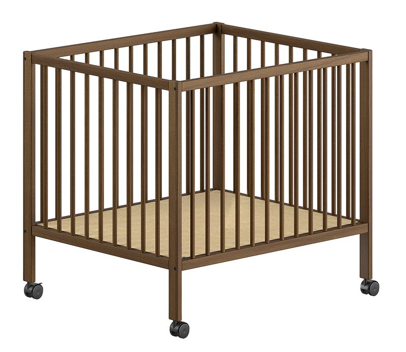 DINO BABYPARK 95 x 75 cm WALNOOT - NATUR - WIT