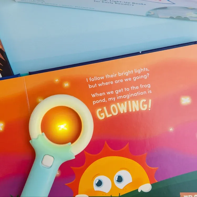 Glopals book with light Blair Nederlandstalig