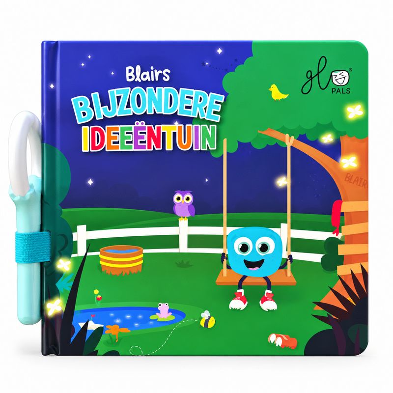 Glopals book with light Blair Nederlandstalig