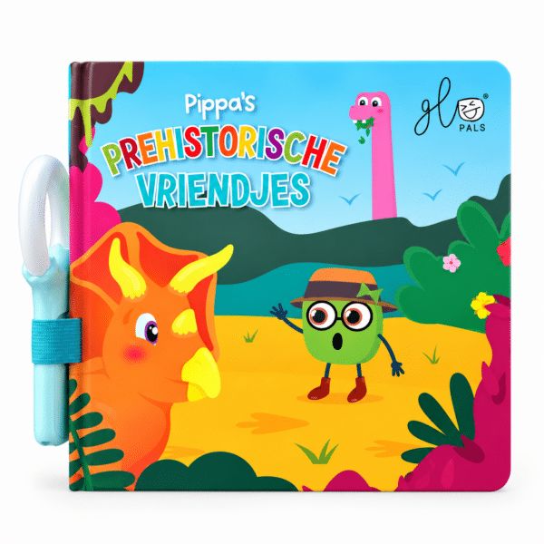 Glo Pals Pippa's Prehistorische Vriendjes Boek Met Licht