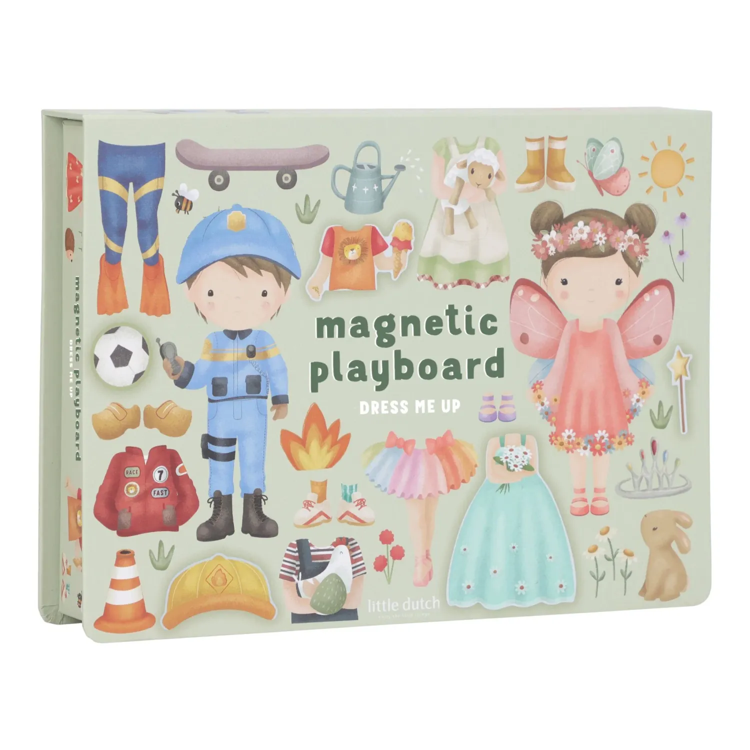 Essentials Magnetisch Speelbord Dress-Up Jim &amp; Rosa