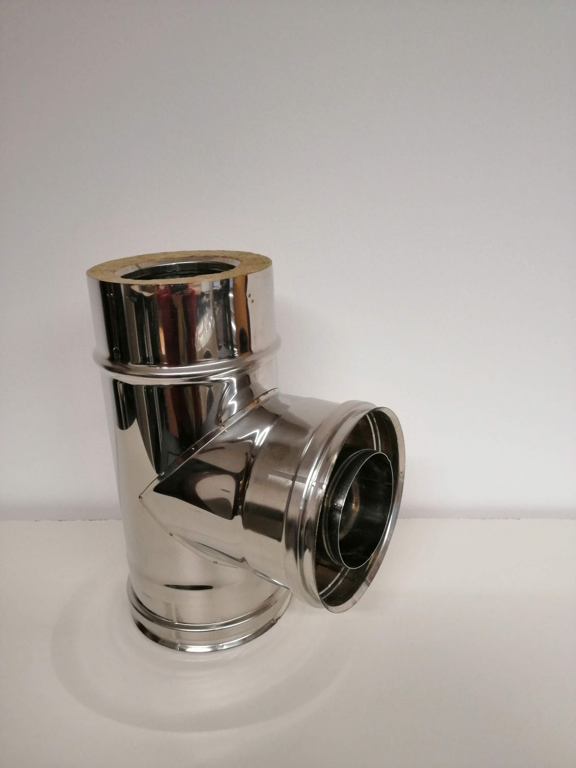 Dubbelwandige T-Stuk 90° ø100/150 Dubbelwandige T-Stuk 90° ø100/150