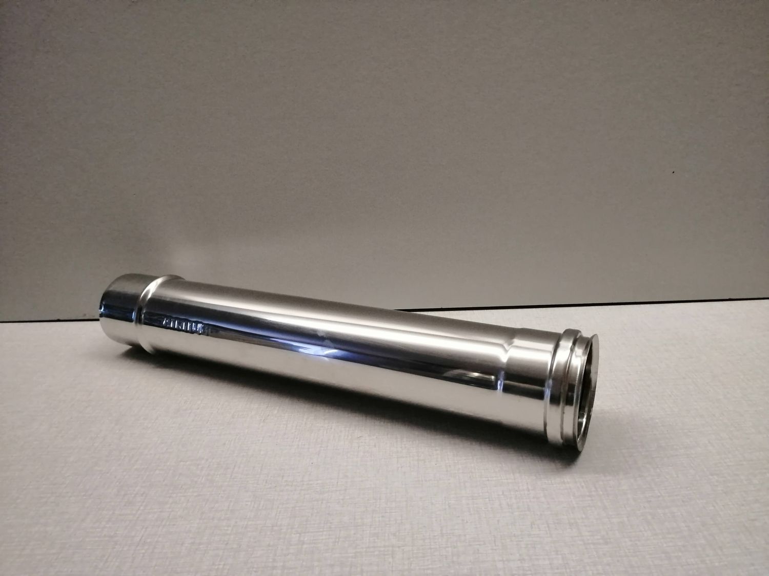 Enkelwandig inox buis 1,00m  ø80mm