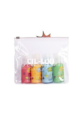 Cil-lou Travelbag 4 mini shampoo&#39;s