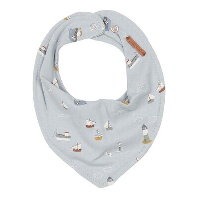 Little Dutch Bandana bib Sailors bay blue