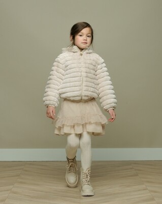 Le chic Winterjas Beetle Bomber Pearled Ivory