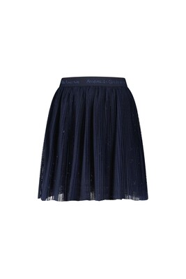 Le chic truthy mash &amp;pearls skirt blue navy