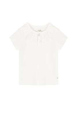 Le chic Baby girl NAYMIE frilly neck T-shirt