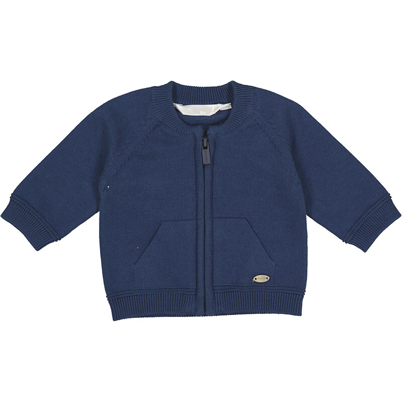 Mayoral baby Boys Tricot cardigan golfje Naval navy, Maat: 1-2m