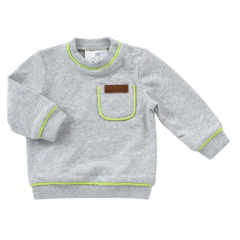 Natini Boys sweater max grey