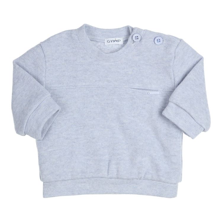 Gymp BabyBoys Sweater Robert lichtblauw