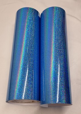 Glitter blauw