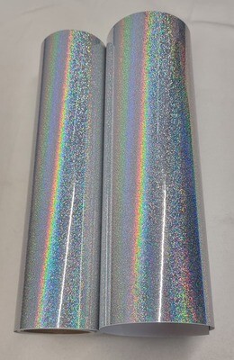 Glitter zilver