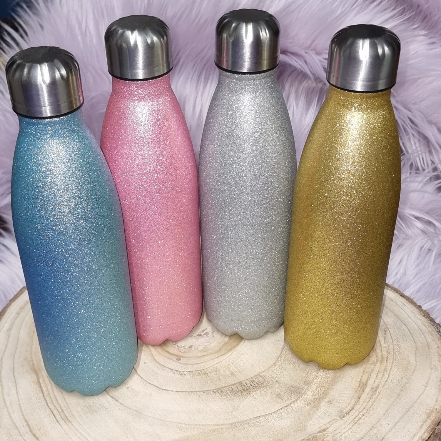 Glitter RVS thermos 500ml